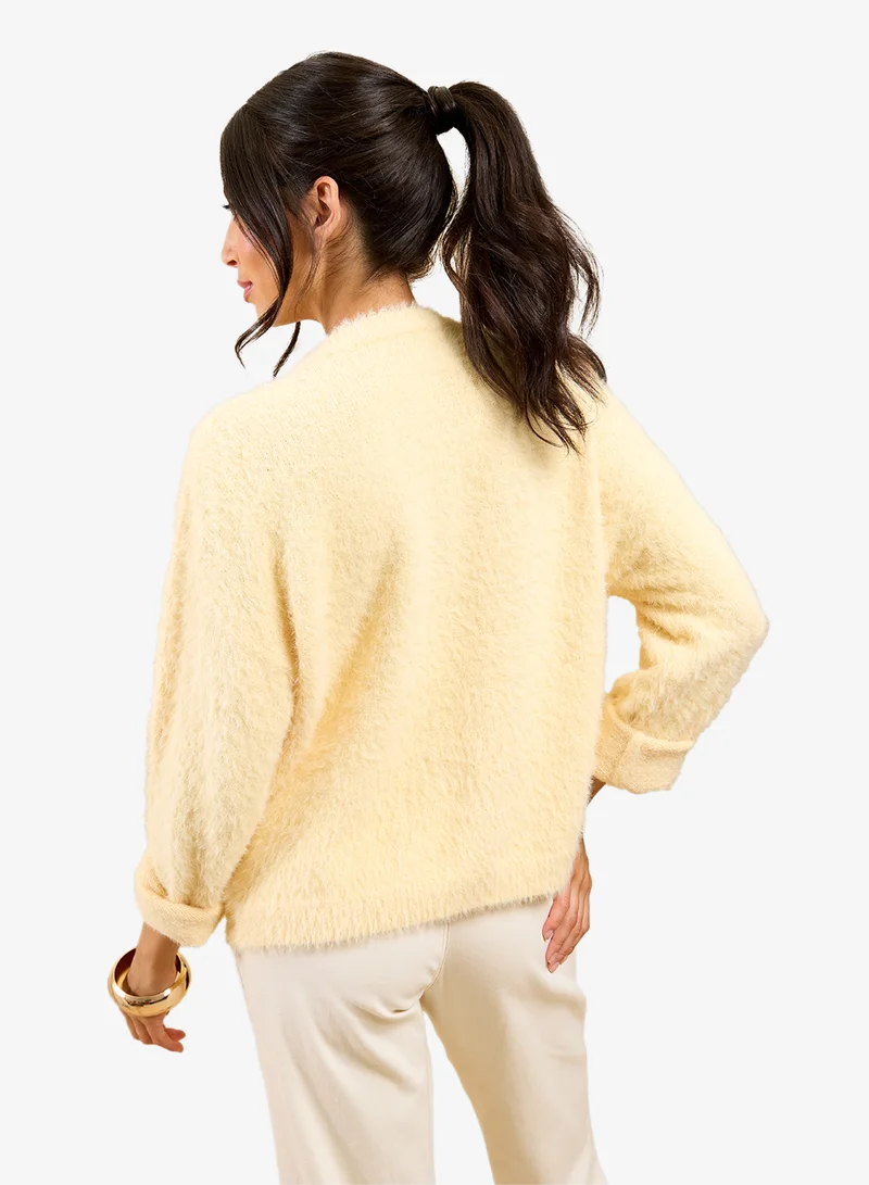 ليتل مسترس سترة بالليمون